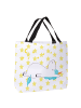 Mr. & Mrs. Panda Tote Bag Einhorn Sternenhimmel ohne Spruch in Weiß