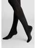 Hudson Strickstrumpfhose Relax Montana Comfort Size wärmend in Black