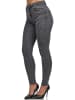 Tazzio Jeans "F107" - Skinny Fit - in Anthrazit