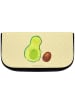 Mr. & Mrs. Panda Schminktasche Avocado Kern rollt ohne Spruch in Gelb Pastell