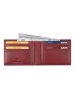 Roncato Detroit Geldbörse RFID Schutz Leder 12.5 cm in burgundy