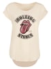 F4NT4STIC Long Cut T-Shirt The Rolling Stones Tour '78 in Whitesand