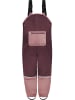 Normani Outdoor Sports Kinder Regenhose mit Hosenträgern in Bordeaux