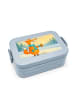 Mr. & Mrs. Panda Lunchbox Fuchs Keks Design ohne Spruch in Blau Pastell