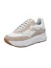 Voile Blanche Sportliche Schnürschuhe in Beige