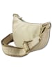 Toscanto Leder Umhängetasche, Citytasche Toscanto Tasche beige ca. 33cm