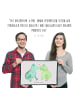 Mr. & Mrs. Panda Fußmatte Frosch Liebe ohne Spruch in Grau Pastell