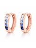 schmuck23 Creolen 925 Silber 0,3 cm x 1,2 cm