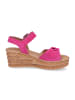 Gabor Fashion Plateau-Keilsandalette in Pink