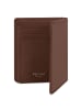 Redolz Leather Essentials HF Geldbörse RFID Leder 9,5 cm ausklappbar in cognac