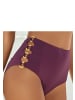 LASCANA Highwaist-Bikini-Hose in bordeaux