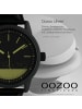 Oozoo Analog-Armbanduhr Oozoo Timepieces schwarz groß (ca. 45mm)