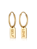 Elli Ohrringe 925 Sterling Silber in Gold