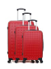 Hero 3 tlg. Kofferset TAURUS in Rot (95L/64L/37L)