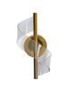 Beliani Wandleuchte SARELA in Gold - (W) 15 x (H) 29 x (L) 15 cm