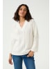 Kaffe Strickpullover KAlorri Loose fit in Chalk