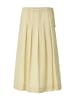 Rich & Royal Midi Baumwollrock in Soft Butter
