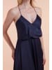 Unique Kleid Silky Classic Dress in Night Blue