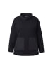 Ulla Popken Sweatshirt in schwarz