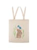 Mr. & Mrs. Panda Ostergeschenk Hase Blume ohne Spruch in Creme