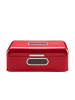 Echtwerk Metall Brotkasten "Retro" 17 l in Rot