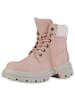 VAN HILL Worker Boots Eleanor in Rosa