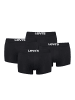 Levi´s Boxershorts LEVIS MEN SOLID BASIC TRUNK ORGANIC CO 4er Pack in Black