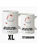 Mr. & Mrs. Panda Tasse Einhorn Dankeschön mit Spruch in Weiß