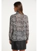 faina Damen Bluse in Weiss Schwarz