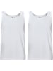 Erwin Müller Baumwolle, Single-Jersey Unterhemd 2er-Pack in weiß