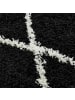 NAZARRUGS Teppich ASMA in Schwarz