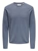 ONLY & SONS Pullover Felix in Flint Stone