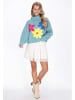 IZIA Sweater in blue mint