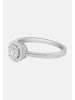Diamant Exquis Ring aus 585 Weißgold mit Diamant