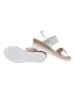 Ital-Design Sandale & Sandalette in Silber und Grau
