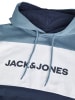 Jack & Jones Pullover JWHLOGO BLOCKIN in Blau