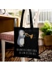 Mr. & Mrs. Panda Henkeltasche Trombone Durchzieher mit Spruch in Schwarz
