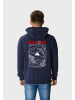 OLDSKULL Sweatjacke Asian Futeesan in Navy