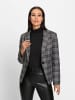Heine Blazer in anthrazit-pink-kariert