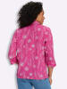 Sieh an! 3/4-Arm-Bluse in fuchsia-ecru-bedruckt