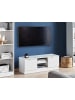Beliani TV-Schrank WINNIPEG in Weiß - (W) 102 x (H) 37 x (L) 35 cm