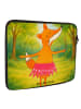Mr. & Mrs. Panda Laptop Tasche Fuchs Ballerina Design ohne Spruch in Weiß