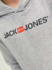 Jack & Jones Hoodie Kapuzen Pullover Sweater Basic JJECORP in Grau-2