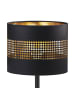 Licht-Erlebnisse Tischlampe (B)20 x (L)20 x (H)39 cm in Schwarz Gold