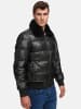 Tazzio Lederjacke "A806" - in Schwarz