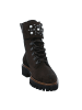 Paul Green Schnür-Stiefeletten für Damen in dunkel-braun