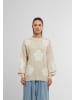 Cloud5ive Gestrickter Rundhalsausschnitt in beige