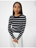 KOTON Sweater in Marineblau Gestreift