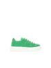 Casadei Grün Stoff und Leder Athletik Sneaker