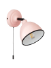 Brilliant Telio Wandleuchte Zugschalter in pink